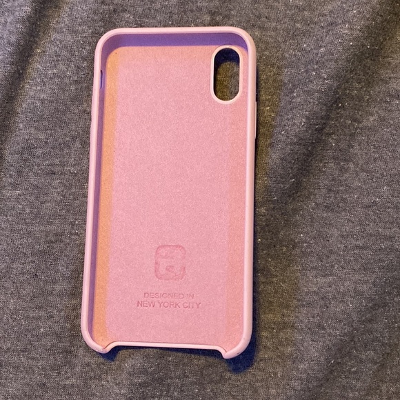 Pink Silicone iPhone X Case - Picture 2 of 2